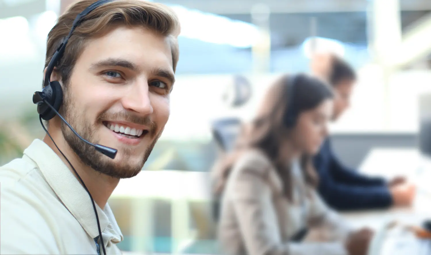 Recruitly Personal Service, Mitarbeiter im Call Center